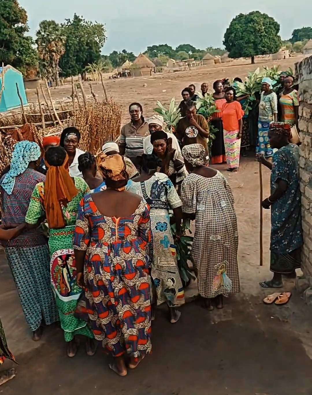 En traditionel ceremoni i det sydlige Tchad